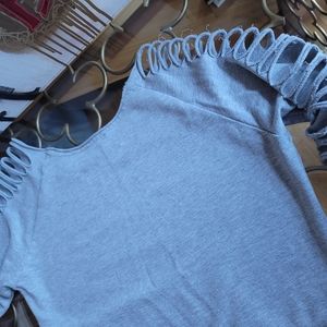 Venus Slit Sleeve Sweatshirt